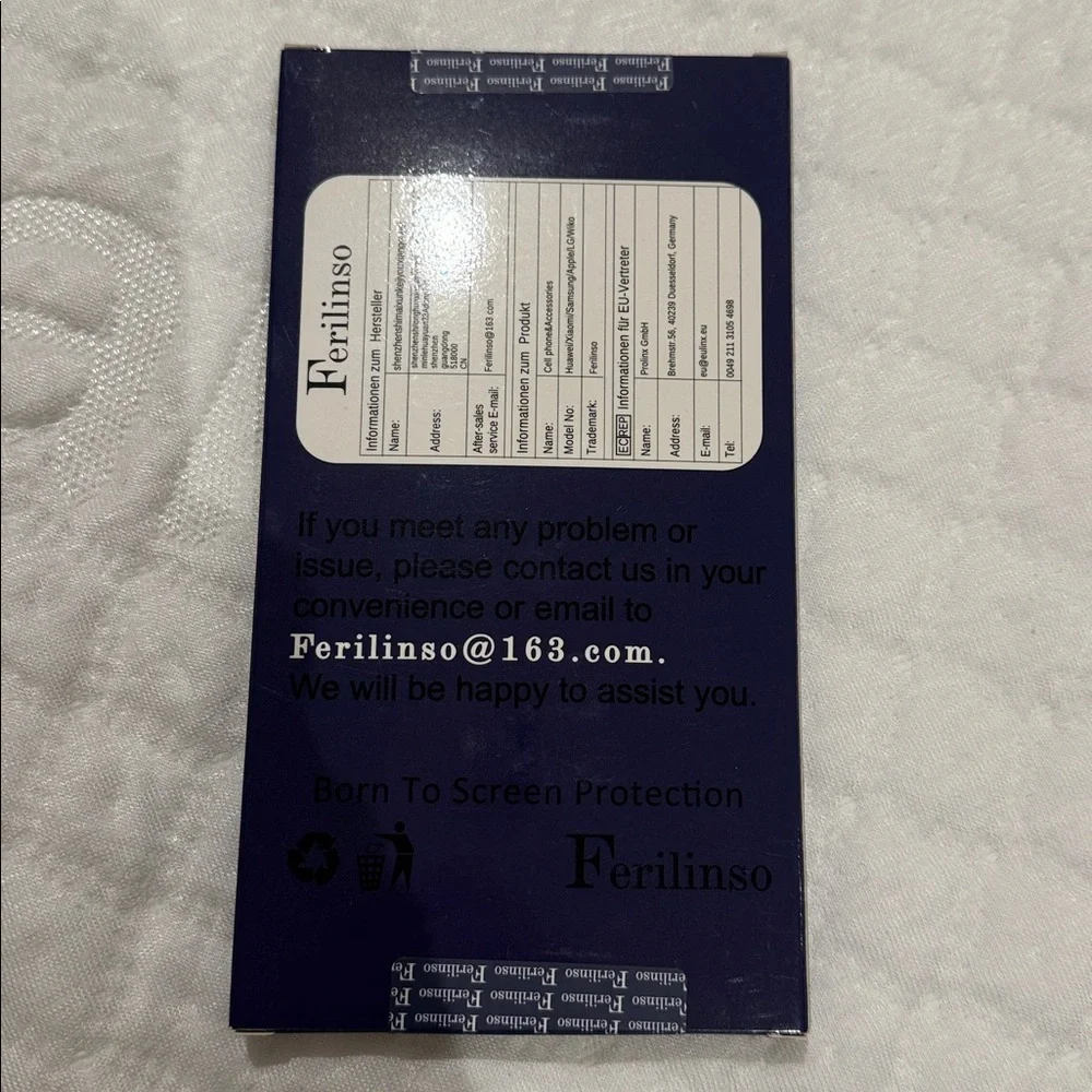 Ferilinso Tempered Glass Screen Protector(For iPhone 11)(Ships from OR)